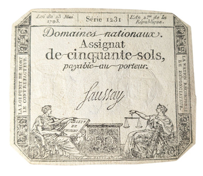 Ranska 50 Sols 1793