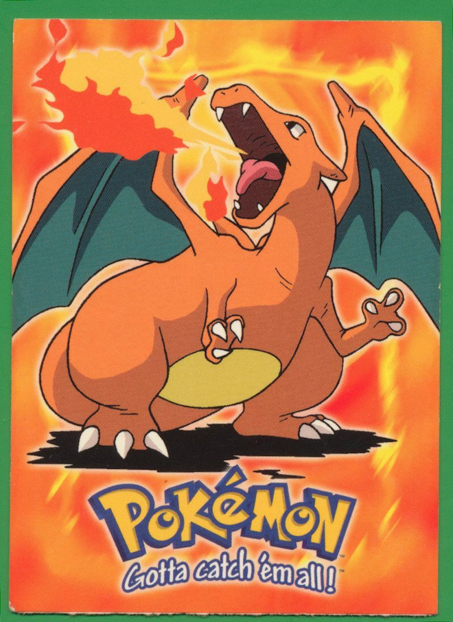 Pokémon Pokémon 1999 Topps #E6 Charizard