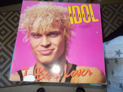 12" VINYYLI SINKKU BILLY IDOL ** TO BE A LOVER **