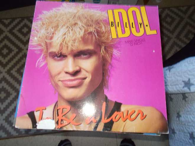 12" VINYYLI SINKKU BILLY IDOL ** TO BE A LOVER **