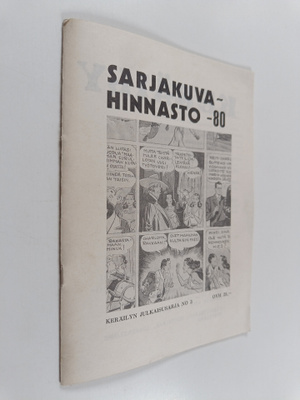 Sarjakuvahinnasto -80