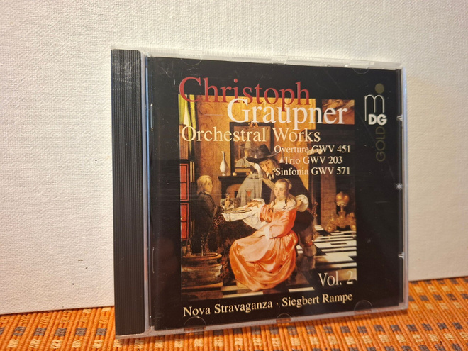 Graupner:Orchestral Works Vol. 2-Nova Stravaganza,S.Rampe CD