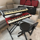 Nord Electro 2 + Korg X50 + teline, laukut ja tarvikkeet - pikkukuva 1