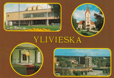 KIRKKOKORTTI - YLIVIESKAN KIRKKO - 2
