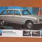 1975 Peugeot 304 esite - KUIN UUSI - 12 sivua - pikkukuva 2