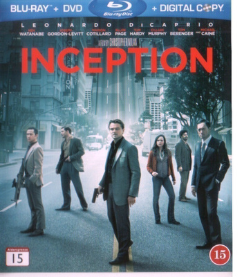 blu-ray + dvd, Inception [jännitys, toiminta]