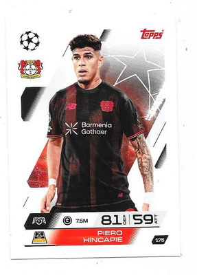 2025-26 Topps Match Attax #175 Piero Hincapie , Leverkusen