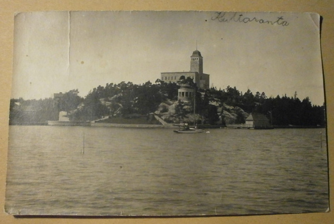 Naantali, Kultaranta ja ympäristöä mereltä, vkpk p. 1921
