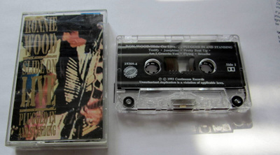 RONNIE WOOD Slid on Live C-KASETTI 1993 Rolling Stones