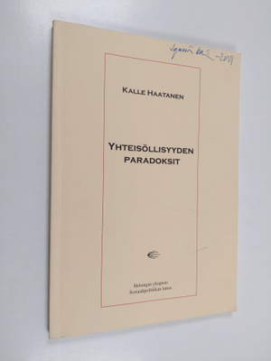 Kalle Haatanen : Yhteisöllisyyden paradoksit