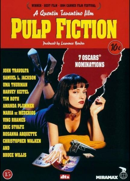 Pulp Fiction - Tarinoita Väkivallasta  -  DVD