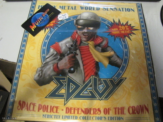 EDGUY - SPACE POLICE DEFENDERS OF CROWN 2CD + KIRJA +