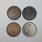10penniä 1876,95,96,1909 - pikkukuva 2