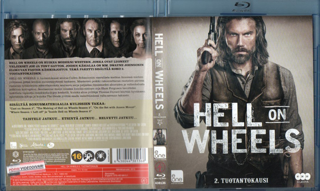 Hell On Wheels 2 Kausi	(62 343)	k	-FI-	BLU-RAY	suomik.	(3)