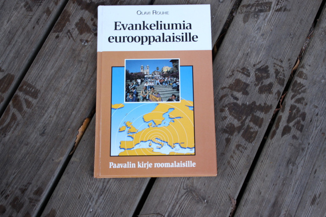 Olavi Rouhe Evankeliumia eurooppalaisille Paavalin kirje  D4