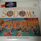 OST - SODOM AND GOMORRAH 1ST PRESS USA -63 M-/EX- LP - pikkukuva 1