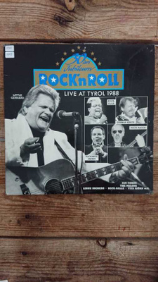 V/A - 30 Års jubileum Rock'n Roll Live at Tyrol 2LP SWE -88