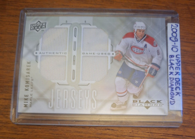 2009-10 Upper Deck Black Diamond-Jerseys Quad