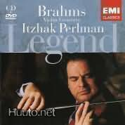 BRAHMS: VIOLIN CONCERTO /Perlman/ Giulini CD+DVD *UUSI