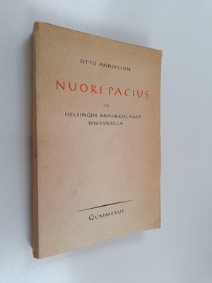 Otto Andersson : Nuori Pacius ja Helsingin musiikkielämä ...