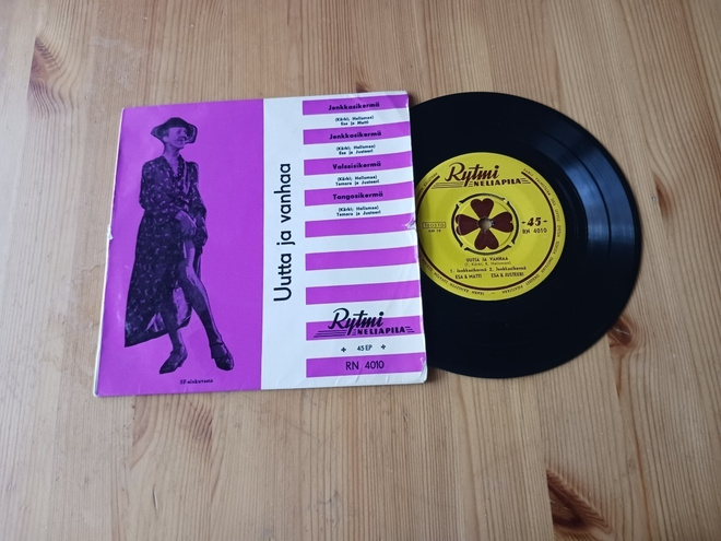 Uutta Ja Vanhaa ep orig 1955 Rytmi RN 4010