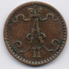 1867 1 penni tyyppi 2 kl6 - pikkukuva 2