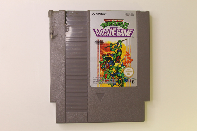 NES Turtles II (PAL-B/SCN) (L) "Dog bite edition"