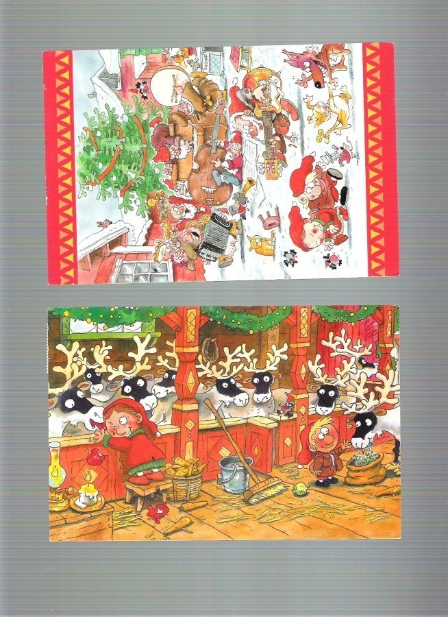 Mauri Kunnas, 2 korttia, Paletti, 1990-lukua.