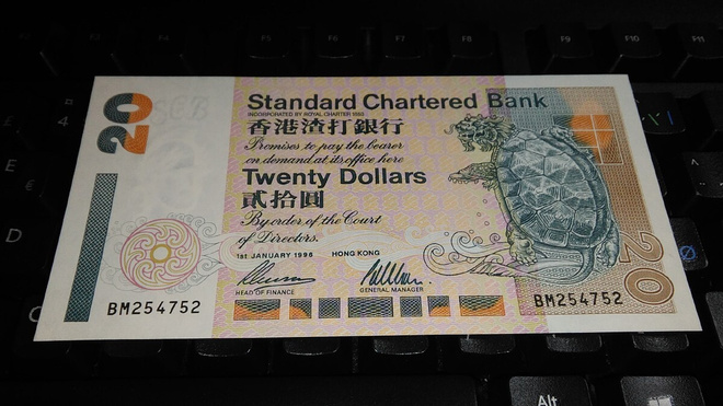 Hong Kong 2 Dollars 1995 P285 UNC