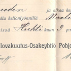 Palovakuutus-yhtiö Pohjola vakuutuskirja 1910 Hämeenlinna - pikkukuva 3