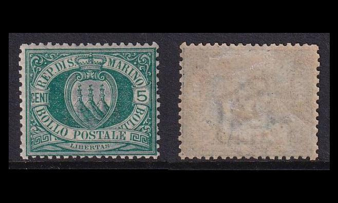 San Marino 27 * Vaakuna 5 C (1894)