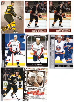 8 x ZDENO CHARA Bruins, Senators, Capitals