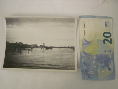 VANHA Valokuva Viipuri Postikortin Alkup.Mallikappale 1930-l