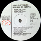 ARVO TURTIAINEN ~ Minulla On Ystävä ~ LP - pikkukuva 4