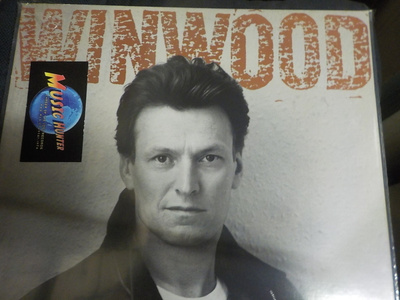 STEVE WINWOOD - ROLL WITH IT EX+/EX+ LP