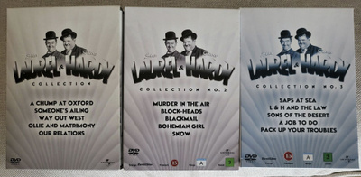 Laurel & Hardy Collection 1-3 Ohukainen ja Paksukainen kokoe