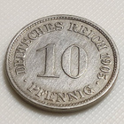 Saksa 10 Pfennig 1905A - pikkukuva 3
