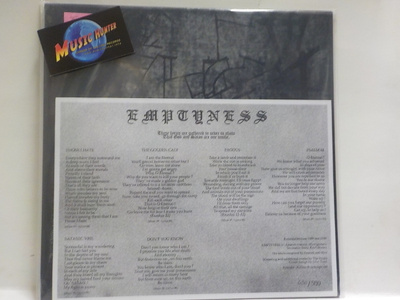 EMPTYNESS - EMPTYNESS - UUSI LP