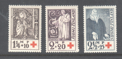 1933 PR sarja liimakkeellisena.