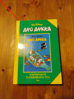 Aku ankka näköispainos vuosikerrasta 1974 osa 1