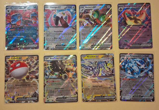 Pokemon ex - kortteja 8 kpl