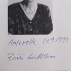 Raili Lindblom : Tummina tunteina (signeerattu, tekijän o... - pikkukuva 3