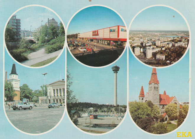 KIRKKOKORTTI - TAMPERE - VANHAKIRKKO JA TUOMIOKIRKKO