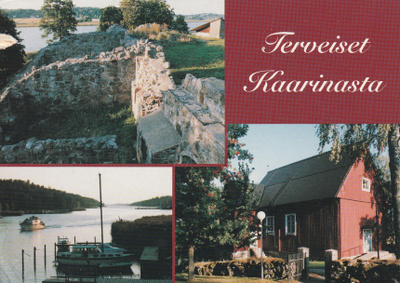 KIRKKOKORTTI - KAARINAN KIRKKO - 3
