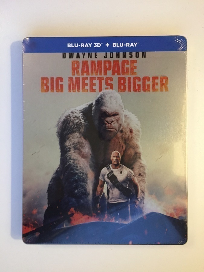 Rampage - Big Meets Bigger - Steelbook (3D Blu-ray + Blu-ray