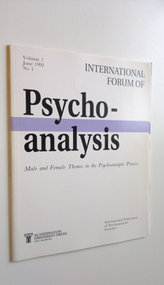 International forum of Psychoanalysis : Male and female t...