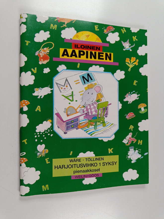 Iloinen aapinen syksy, Harjoitusvihko 1 : pienaakkoset