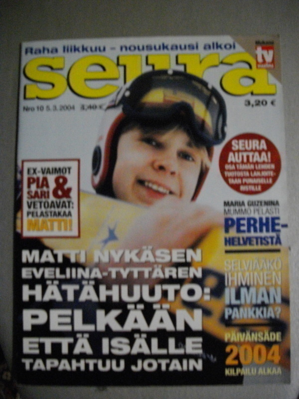 Seura lehti Nro 10/2004. (18.3)
