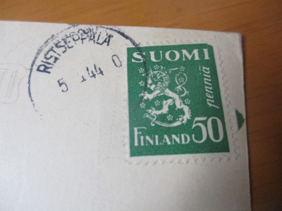 1944 Ristseppälä (Heinjoki) yksirenk R5 kortilla