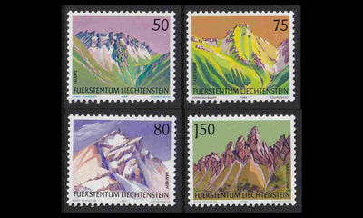 Liechtenstein 974-7 ** Vuoria (1989)